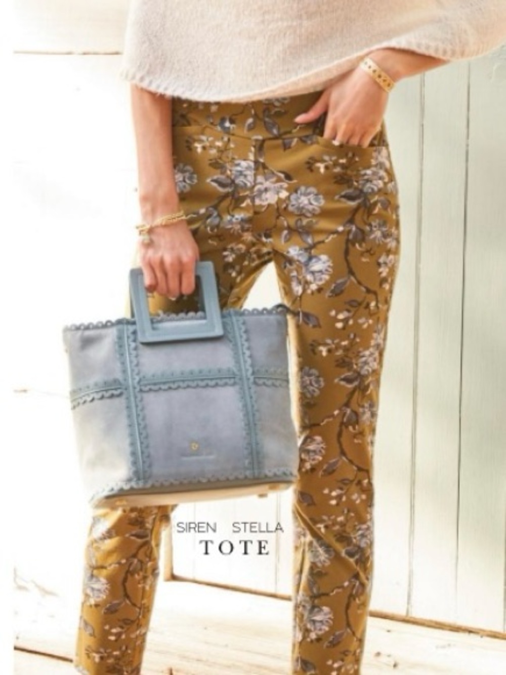 Spartina 449 - Maren Pants Olive Vine Print